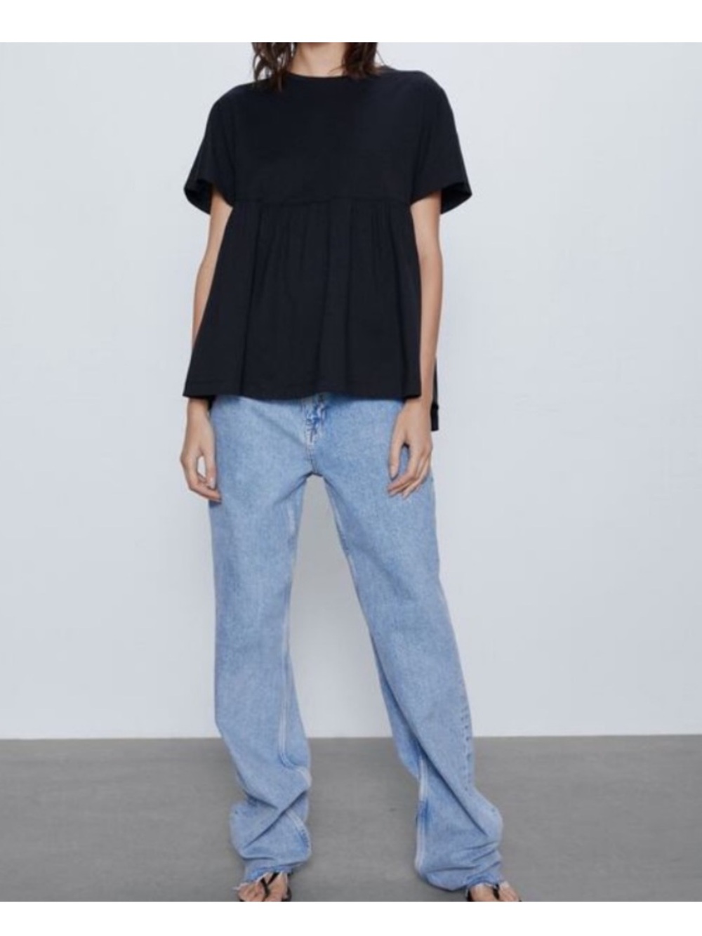 Zara Peplum Tee